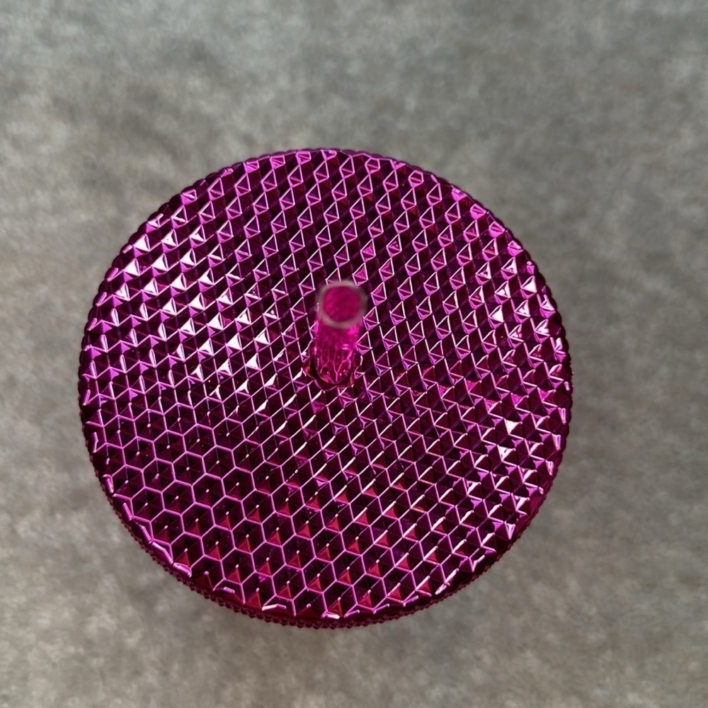 Starbucks Venti Pink Chrome Studded Tumbler Holiday 2022 - Picture 3 of 7